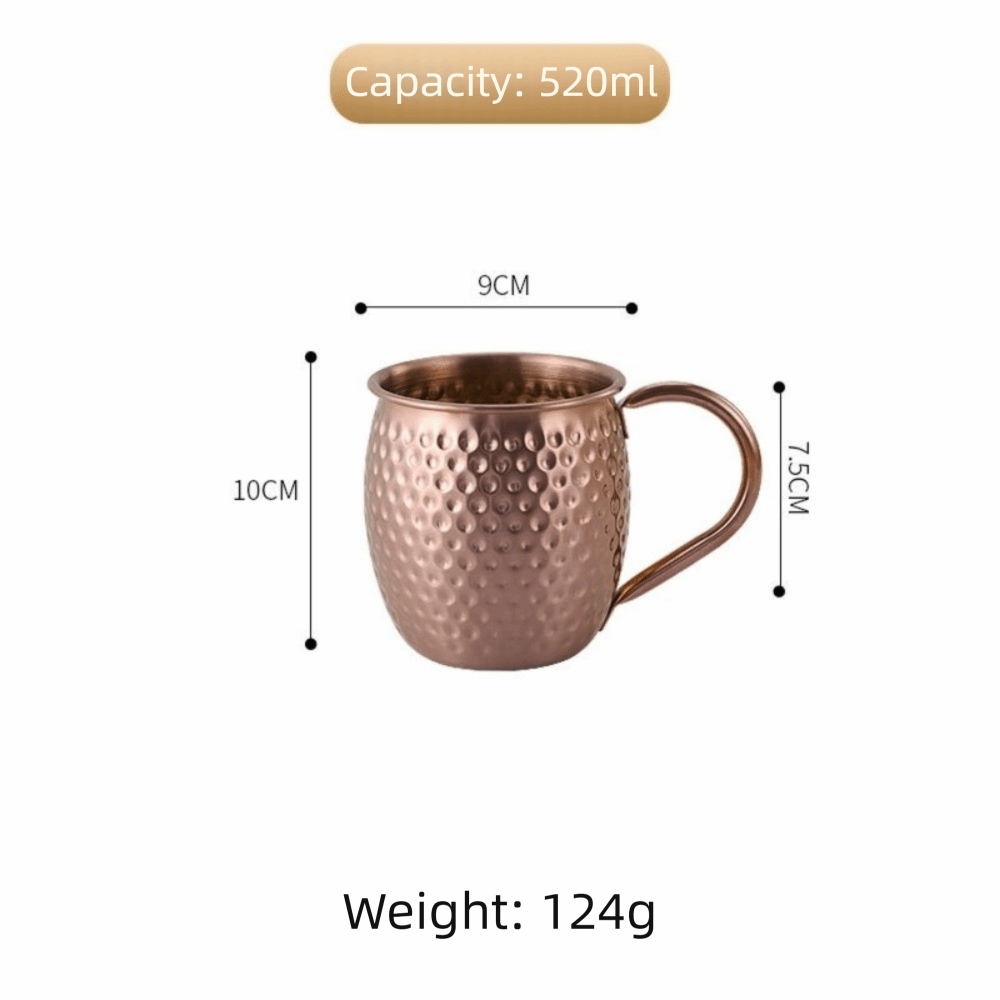 Wine Beer Coffee - Креативная кружка для Moscow Mule объемом