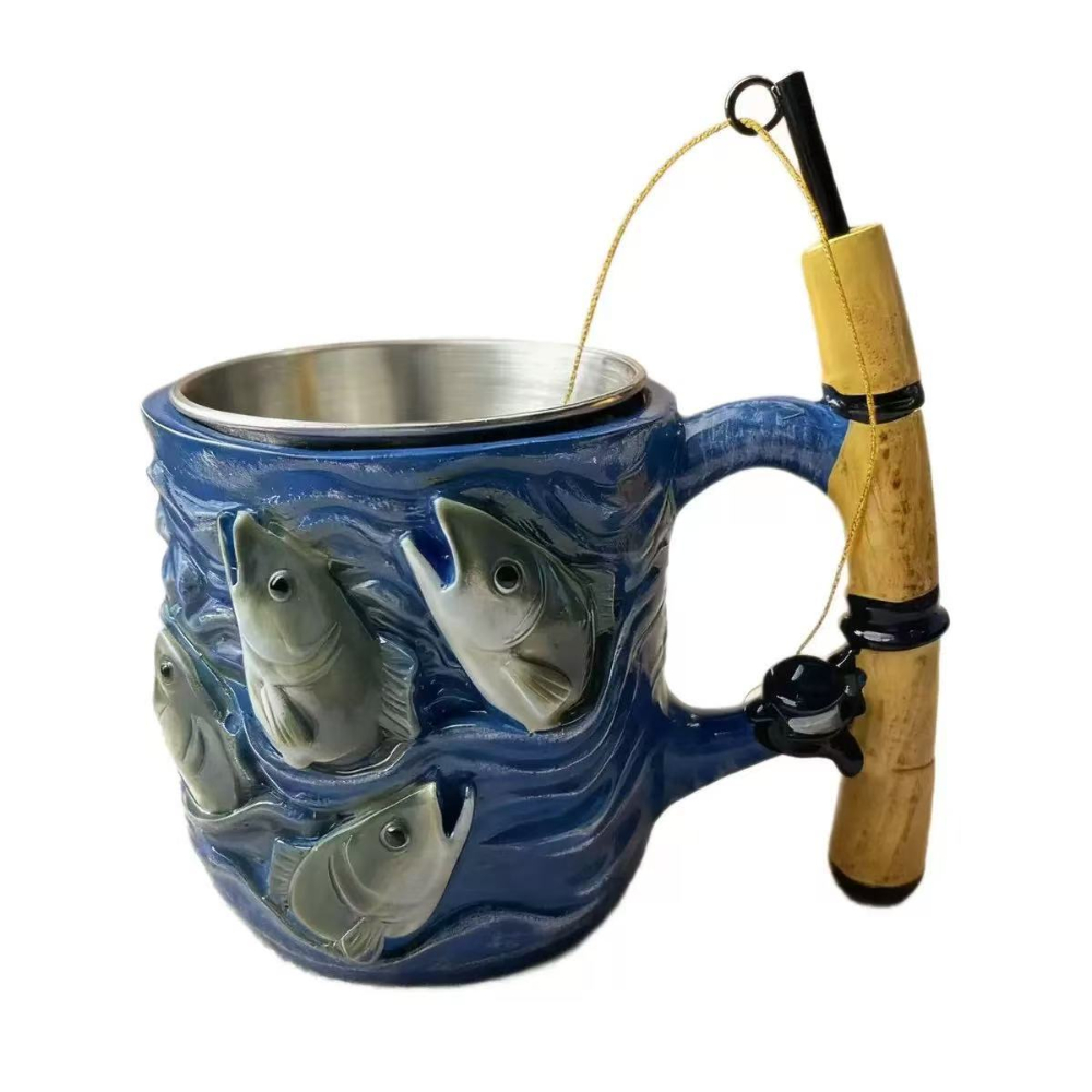 Wine Beer Coffee - Кружка из смолы для холодных и