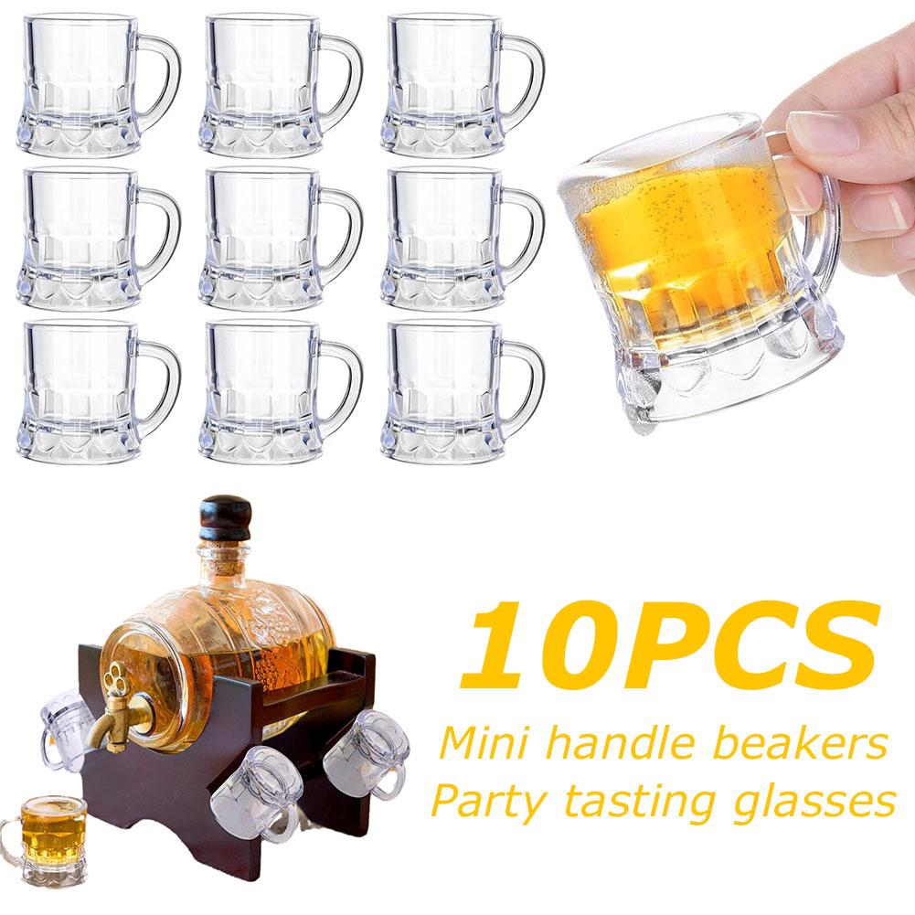 Beer Mug Handled - 10 шт., 30 мл, пивная чашка