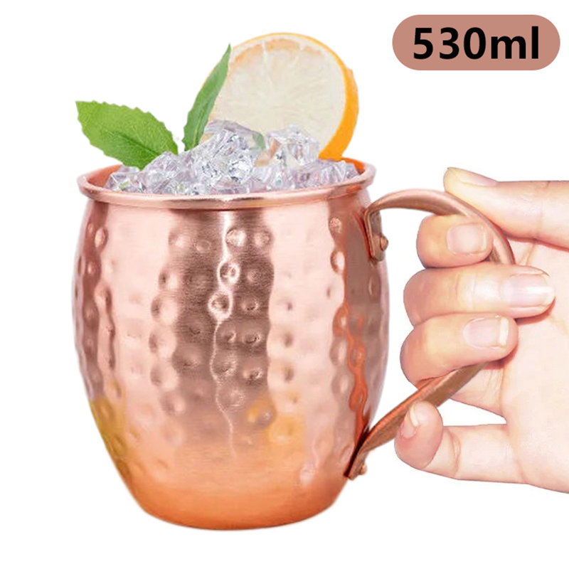 Wine Beer Coffee - 【F】530 мл 100% медная кружка для