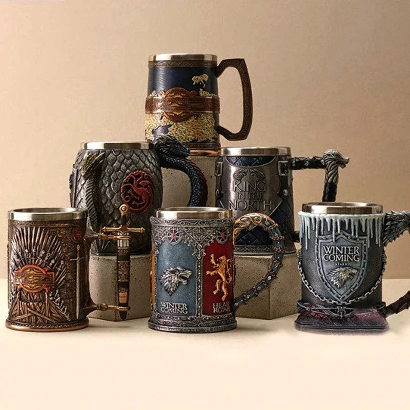 3D-кружка для пива/кофе, готич – обзор и цена Wine Beer Coffee