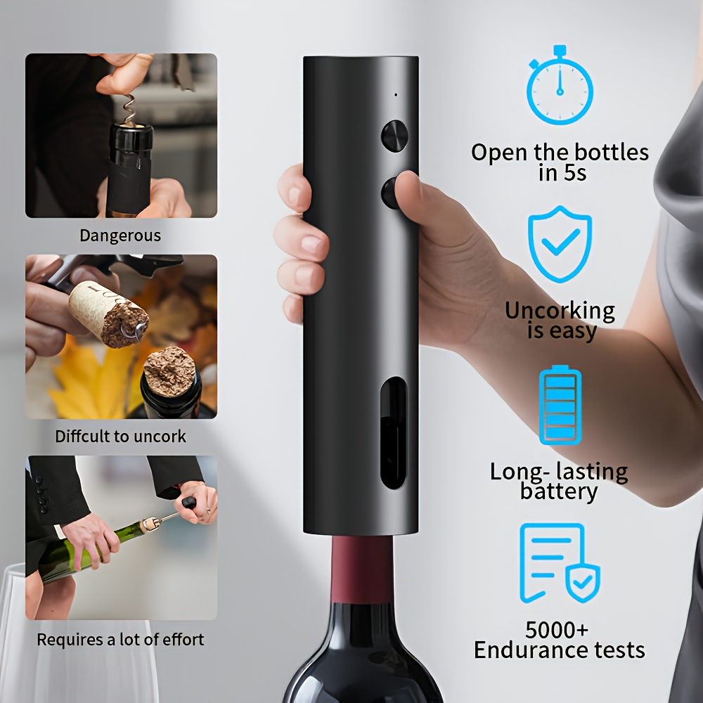Автоматический электрический ш – обзор и цена Wine Opener Electric