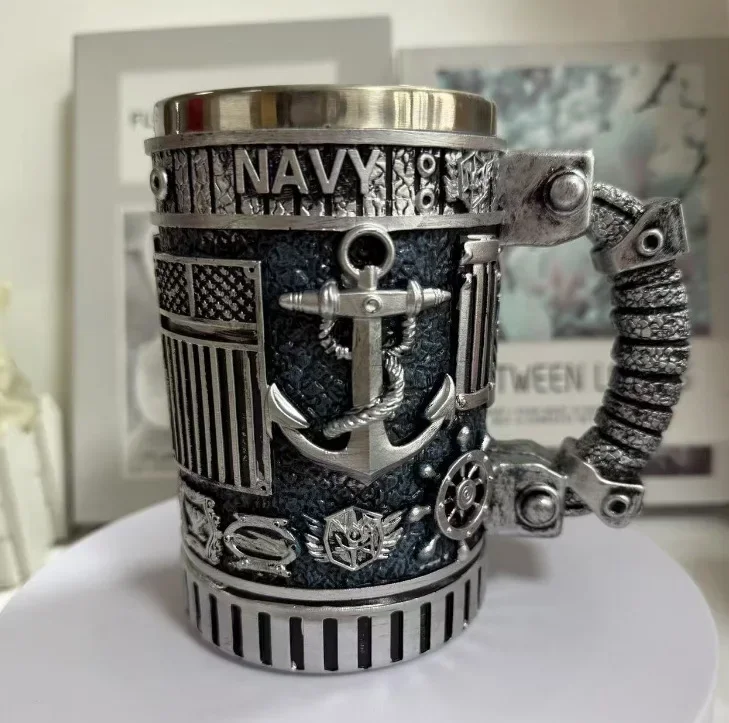 1 шт. Кружка в военном стиле с – обзор и цена Wine Beer Coffee