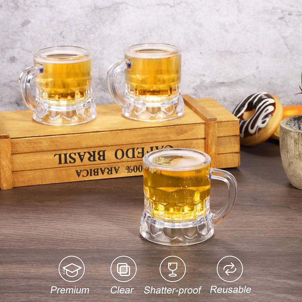 10 шт., 30 мл, пивная чашка с  – обзор и цена Beer Mug Handled