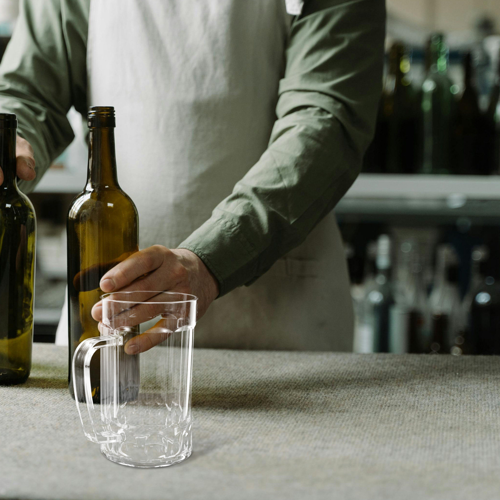 Акриловый кружка для пива объе – обзор и цена Beer Mug Handled