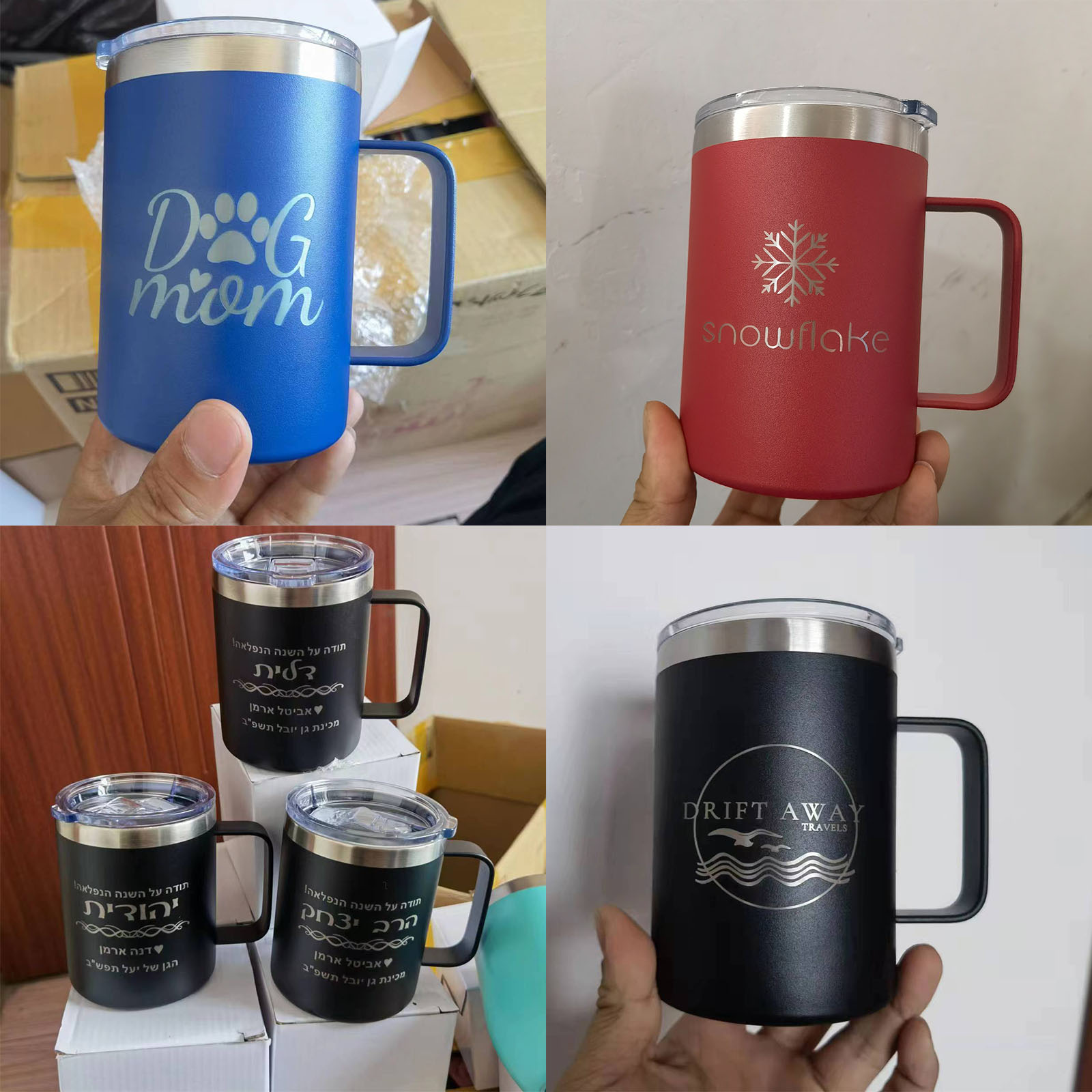 Изолированная чашка из нержаве – обзор и цена Beer Mug Handled