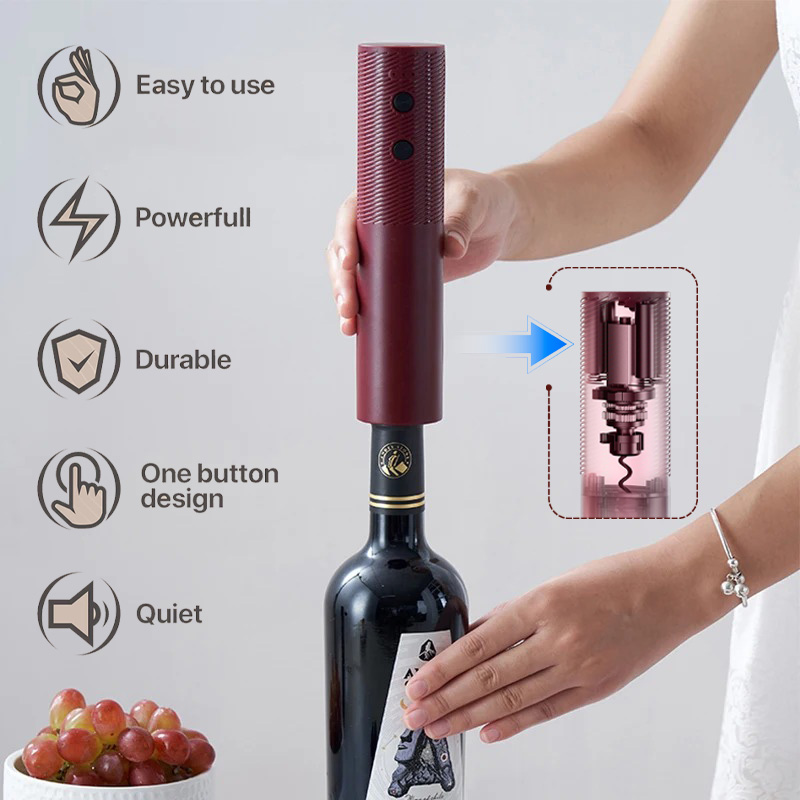 Электрическая открывалка для б – обзор и цена Wine Opener Electric