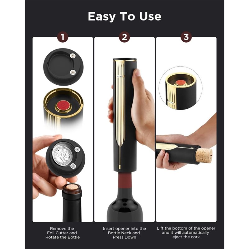 Эффективный автоматический эле – обзор и цена Wine Opener Electric