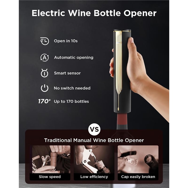 Эффективный автоматический эле – обзор и цена Wine Opener Electric