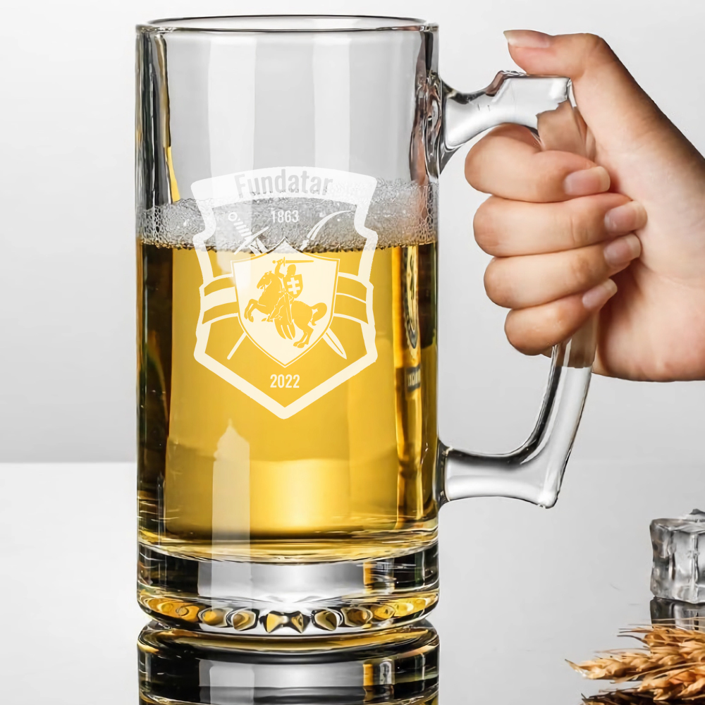 Персонализированный стакан для – обзор и цена Beer Mug Handled