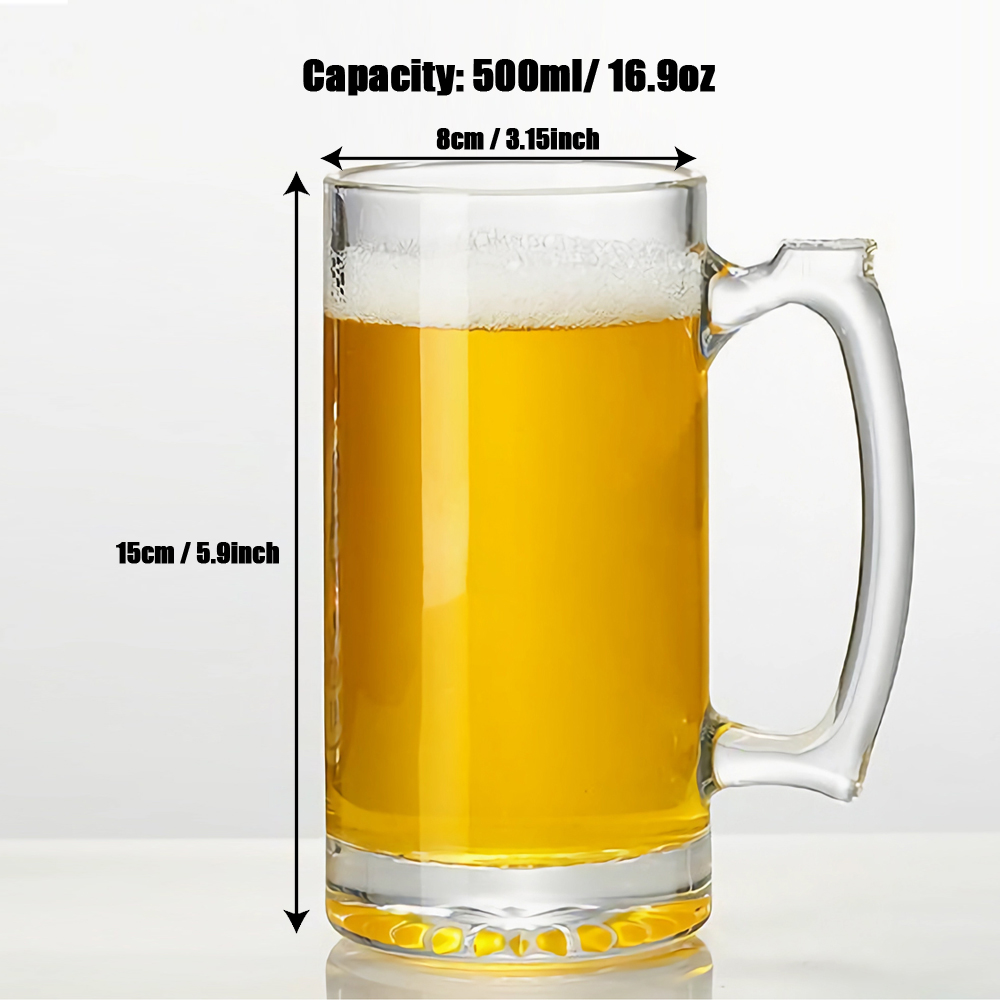 Персонализированный стакан для – обзор и цена Beer Mug Handled