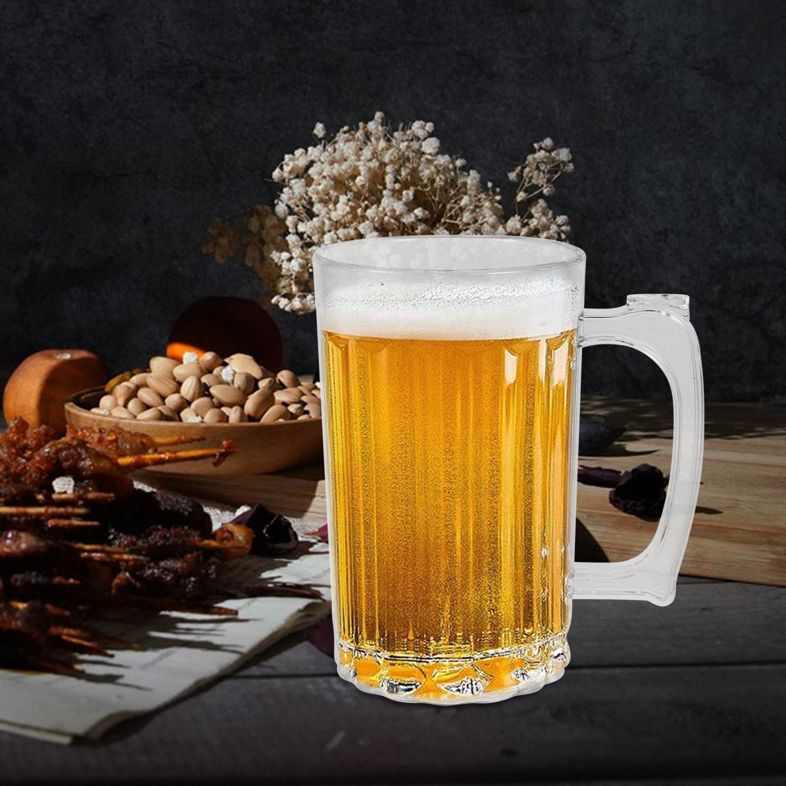 Акриловый пивной кружка объемо – обзор и цена Beer Mug Handled