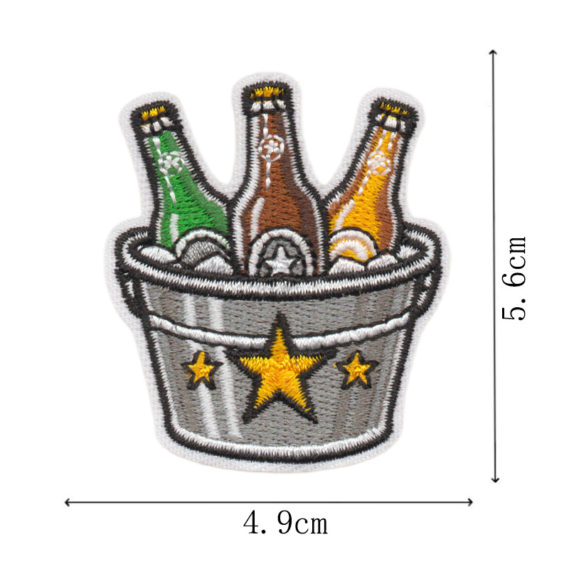 Креативная вышитая нашивка с э – обзор и цена Is Wine And Beer Difference
